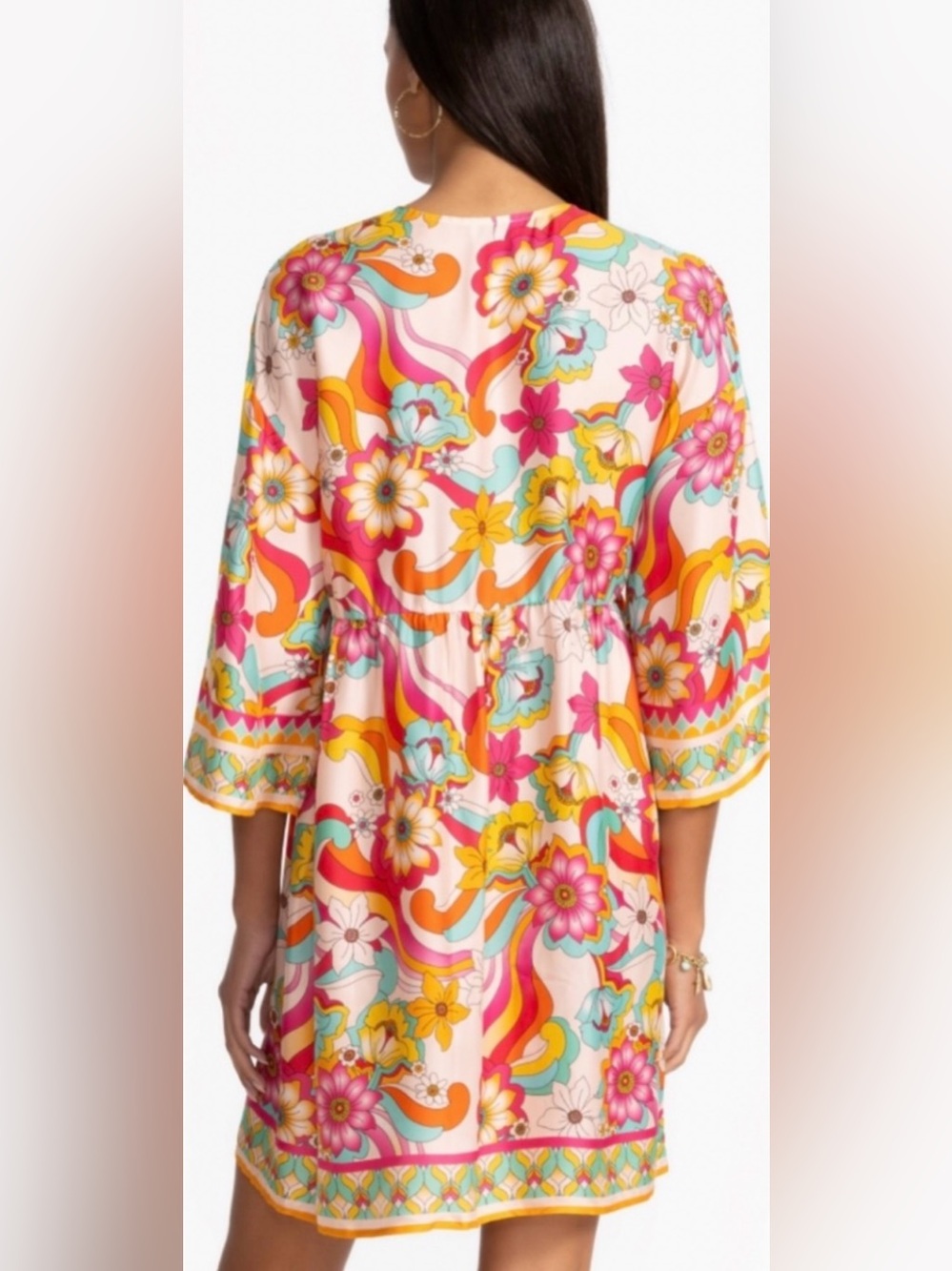 Johnny Was Multi-Color Floral V-Neck Tunic Dress
Size Small - Picture 5 of 6